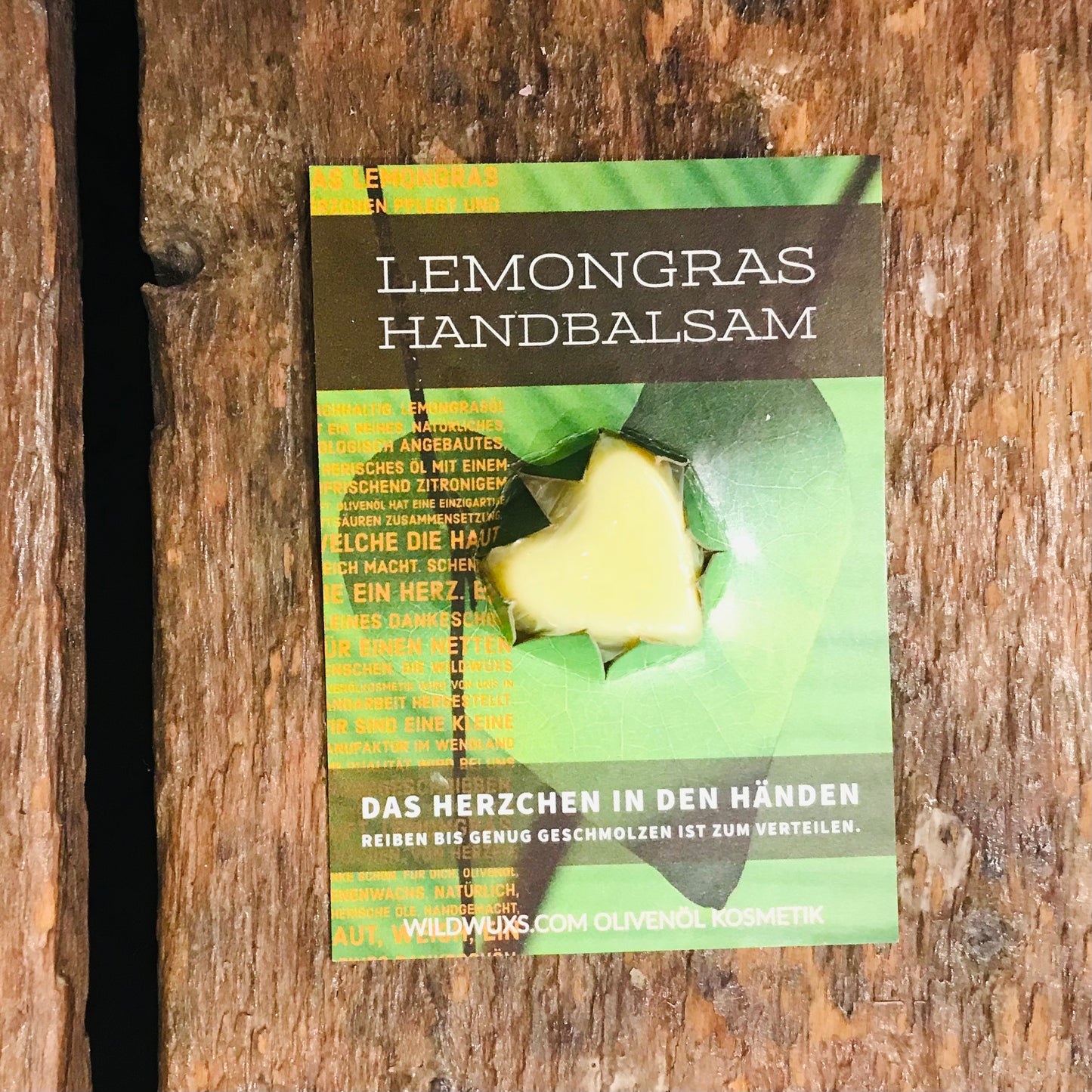 Handbalsam // Herzchen Lemongras