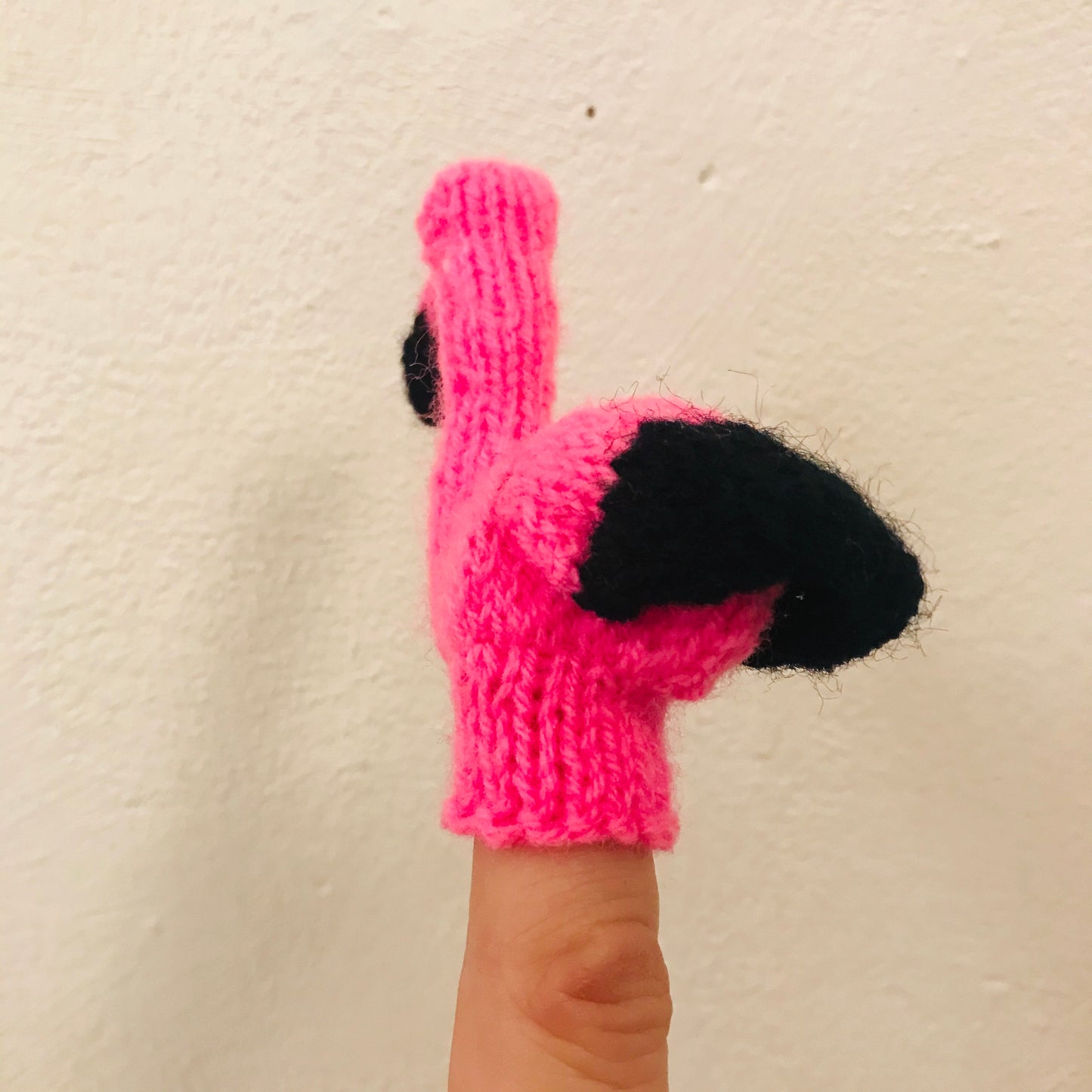 Fingerpuppe // Flamingo