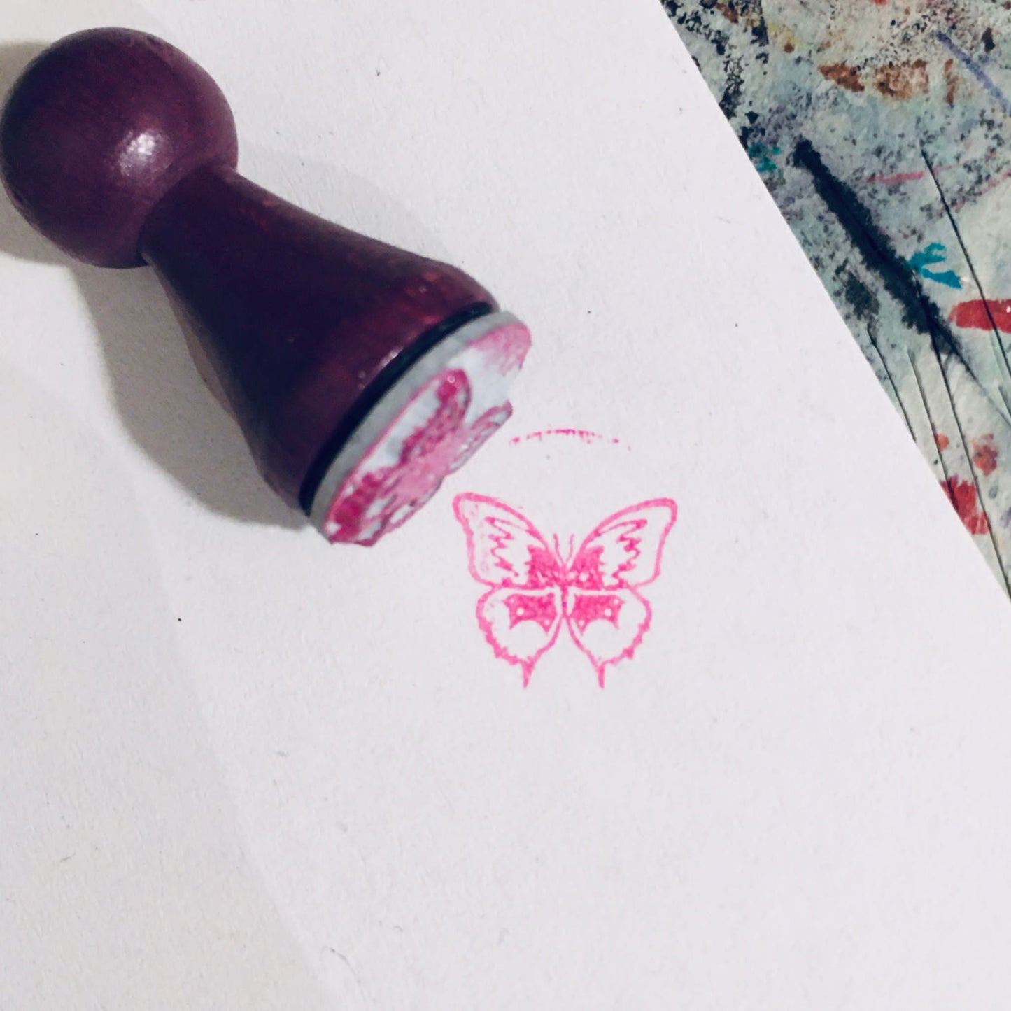 Mini Stempel // Schmetterling