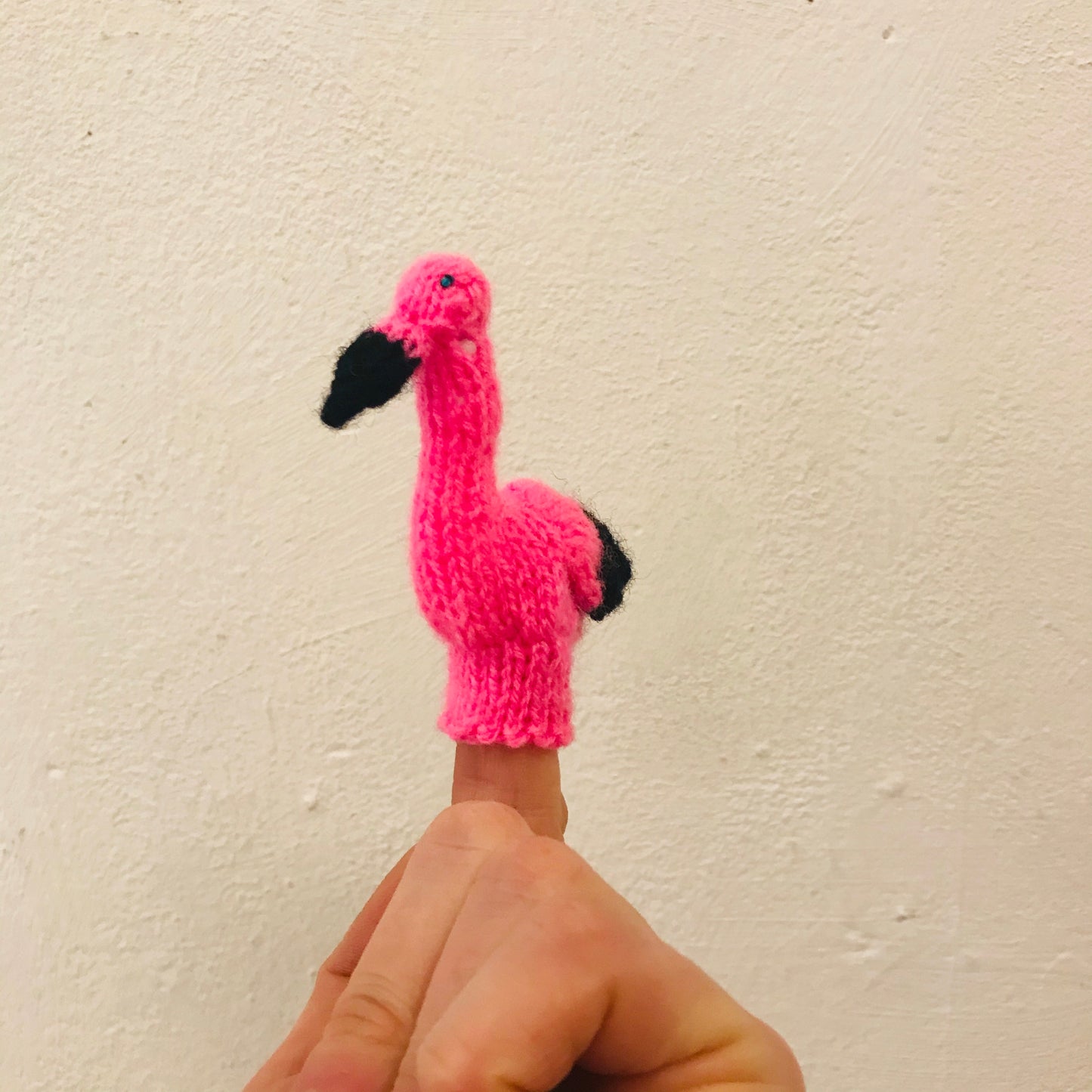 Fingerpuppe // Flamingo